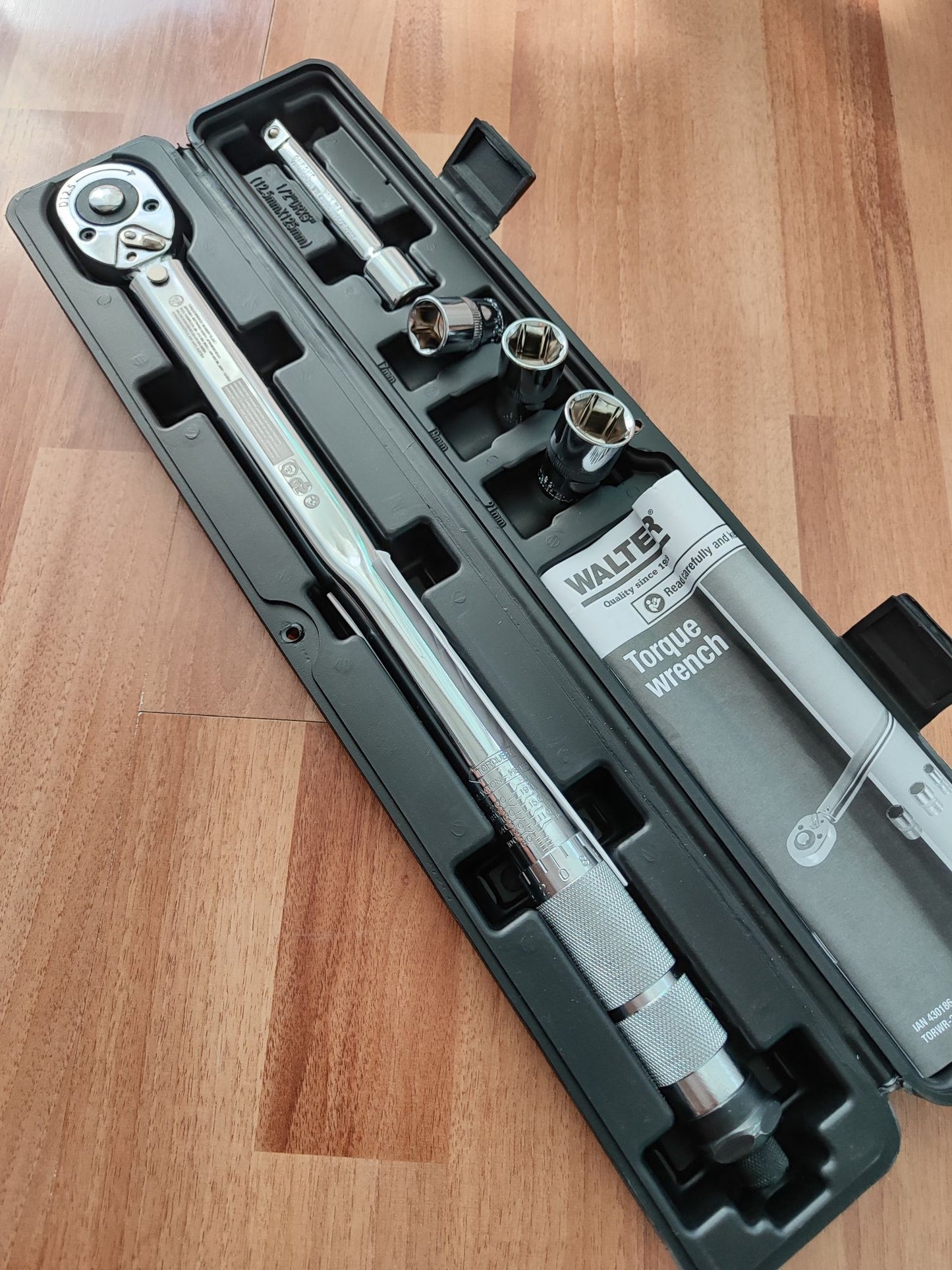 Walter Torque Wrench Includes 125mm Extension