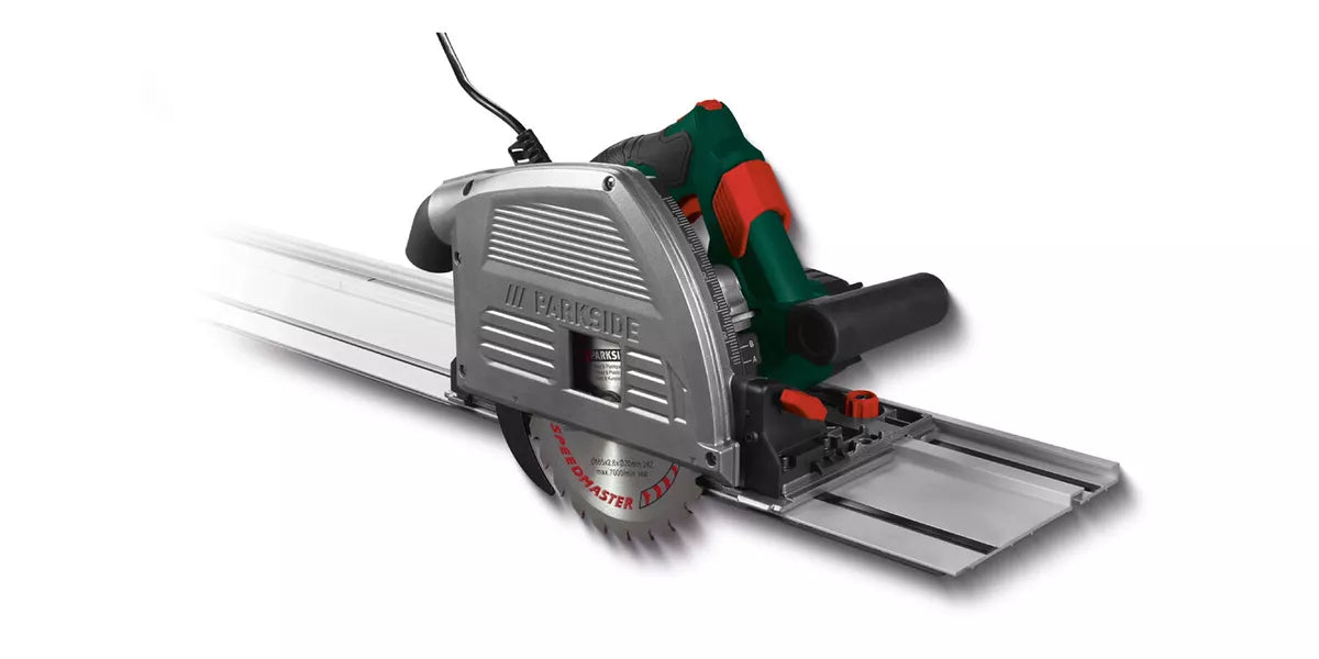 Parkside Plunge saw with rail PTSS 1200 D2