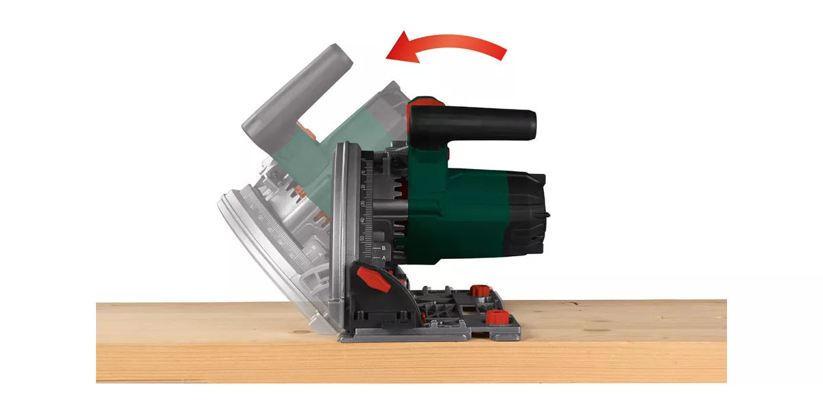Parkside Plunge saw with rail PTSS 1200 D2
