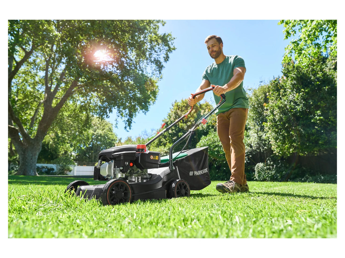 Petrol lawn mower PBRM 39 C2